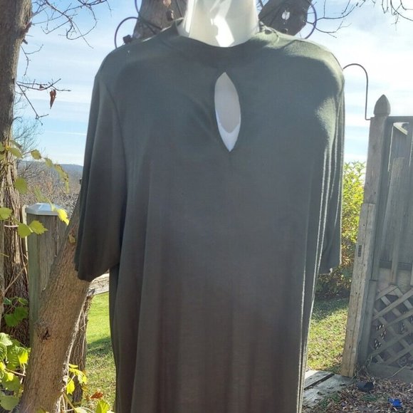 TORRID 6 Knee Length Green Dress - Plus Size US 30 - Picture 3 of 9